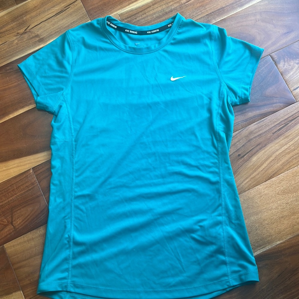 Nike blue workout shirt